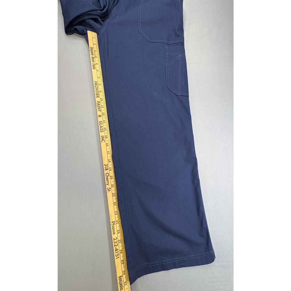 Carhartt Force Scrub Pants Dark Blue Ripstop Cargo Medical Men’s Large - Picture 7 of 10